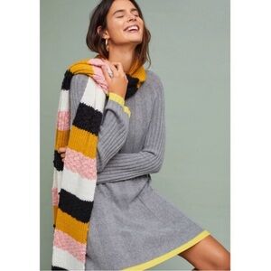 Anthropologie Arseneau Bell Sleeve Sweater Dress NWT Size XS